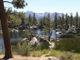 Doris Lake, about 1 mile from Mono Hot Springs