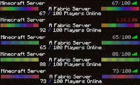 Voted best minecraft server for 2021 everyone is welcome. Github Jpenilla Minimotd Fabric Minimotd As A Fabric Mod