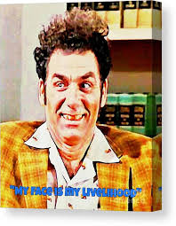 Seinfeld Complete Series Blu Ray Kramer Painting Seinfeld At Justin Stamps  Blog Magnet Canvas