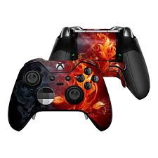 Windows 10 pc supports xbox game controller. Flower Of Fire Xbox One Elite Controller Skin Istyles