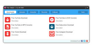 Free studio is a unique and absolutely free package, which currently includes 48 developed dvdvideosoft multimedia applications. Free Studio 6 4 Video Tools Und Multimedia Tools