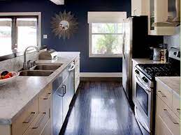 This part of our home is just blah (that's why you've never seen it!). Blue Kitchen Paint Color Ideas Novocom Top
