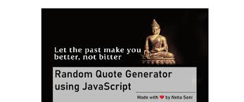 It fetches quotes fusing forismatic api and aso displays author of quote. Random Quote Generator Using Html Css And Javascript Dev Community