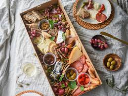 Serving board silver serving trays serving trays australia serving plate with lid sandwich tray cheese platter board tray for sale cheese board and knife set laptop lap tray mirrored tray australia. The 10 Best Delivered Grazing And Charcuterie Platters In Australia 2021 Hunter And Bligh