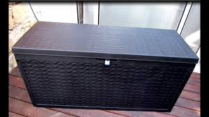 Water Resistant Storage Box From Lidl Florabest How To Assemble Youtube