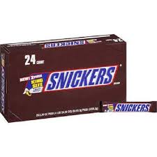 Delicious, creamy hershey?s milk chocolate goodness in a king size bar! 2 2kg Free Shipping On Orders Over 35 Buy Snickers Candy Bar King Size 3 29 Oz Ea 24 Ct At Walmart Com Snickers Candy Snickers Candy Bar Snickers