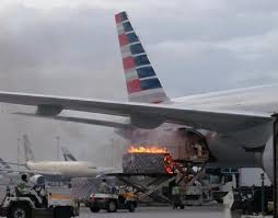 Edt), and social media reports documented the large fire seen on the runway. American Airlines 777 Cargo Caught Fire In Hong Kong All Passengers And Crew Safe View From The Wing