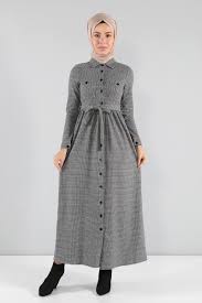 Tesettur Dunyasi Kazayagi Desenli Elbise Modelleri Moda Tesettur Giyim Elbise Modelleri Elbise Moda