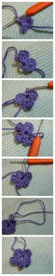 More video tutorial and char. How To Crochet A Flower For Beginners Step By Step Slowly How To Wiki 89