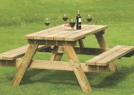 The best garden picnic bench furniture options come in all shapes and sizes, so choosing one comes down to what your personal requirements are. Buy Picnic Bench Online Garden Furniture Scotbark Uk