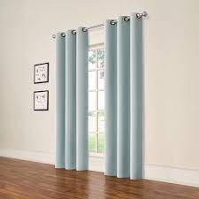 Blue kotor bay premium spa resort. Eclipse Darrell Blackout Window Panel In Spa 37 In W X 84 In L 2 Pack 17523074x084spl The Home Depot