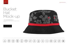 Bucket Hat Mock Up Mockup Hats Logo Mockup