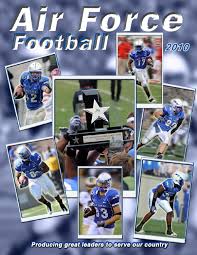 air force football media guide 2010 by air force sports