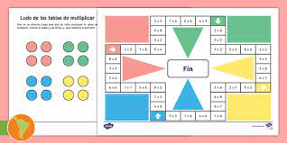 Una aplicación con juegos de todo tipo incluyendo problemas de multiplicaciones para niños de 6 hasta 8 o 9 años en android y en itunes y ordenador. Juego De Mesa Ludo De Las Tablas De Multiplicar