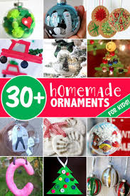 Another easy task is making decorations from coloured paper including festive designs such as snowflakes, christmas trees and snowmen that can be cut out to relatively simple patterns and hung. 30 Homemade Christmas Ornaments For Kids Hands On As We Grow