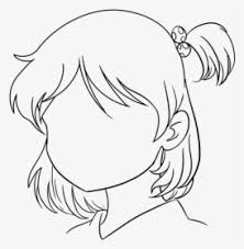 Here is a fantastic anime & manga mouths & lips drawing tutorial for all of those japanese illustration fanatics out there. Warrior Anime Outline Girl Hd Png Download Transparent Png Image Pngitem