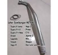 Leher sambungan knalpot jupiter grand supra revo shogun smash tebal  berkualitas