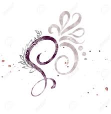 Keep in mind that when writing letters the stroke order is also important, and differs by style, so refer to a calligraphy guide to learn which strokes come . Hand Drawn Calligraphy Letter S Watercolor Script Font Isolated Letters Written With Ink Handwritten Brush Style Hand Lettering For Packaging Design Poster Wedding Birthday Card Stock Photo Picture And Royalty Free Image