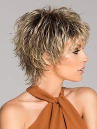 Ellen Wille Click Choppy Short Wigs Layered And Tousled To Create A Sophisticated But Edgy Style Short Choppy Hair Choppy Hair Short Hair With Layers