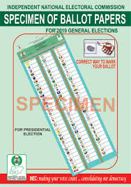 All About 2019 General Elections Inec Nigeria