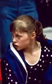 Photo caption reads: Winners of the floor exercise event