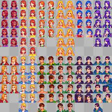 Woomewoong S All Npc Portaits And Sprites 1 5 At Stardew Valley Nexus Mods And Community In 2021 Stardew Valley Stardew Valley Tips Stardew Valley Layout