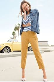 Mens woodstock tee in sand £36.00. 99 Creative Mustard Pants Outfit Ideas Pantalon Amarillo Mujer Pantalon Mostaza Ropa