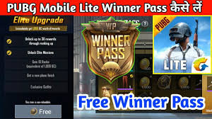 So i think this is my best. Pubg Mobile Lite Winner Pass Upgrade Get Winner Pass In Pubg Mobile Lite Youtube