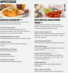 In comparison to other american restaurants, the dining room is inexpensive. Glory Days Grill Menu In Ranson West Virginia Usa