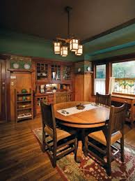 Typical arts and crafts fixtures will include frosted glass or cut glass, and bold iron or brass finishes. The Legacy Of Arts Crafts Built Ins Old House Journal Magazine