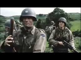 Youtube) the exact quote from his speech is: Saving Private Ryan Sniper Speech Youtube