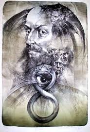 Kulhánek je bůh — nebo má k němu aspoň nakročeno. 17 Oldrich Kulhanek Ideas Drawings Art Artist