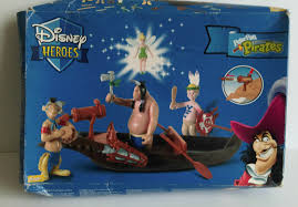 Rare Disney Heroes Famosa Peter Pan Pirates Indian Figures Jouets Play Set Ebay