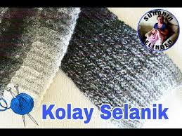 Kolay Selanik Atki Orgu Youtube Orgu Dantel Selanik