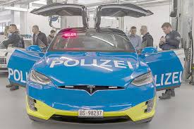 Modified Tesla Model X Is A New Addition To Basel City Police Department In Switzerland Tesla Model X Tesla Model Tesla