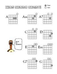 Guitar For Kids Games Chord Charts Fret Note Charts