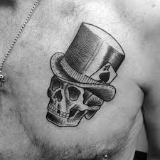 Tatuajes de cuchillos de chef, los más conocidos. 35 Tatuajes De Calaveras Con Sombreros Con El Significado