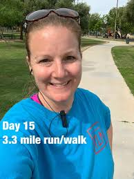 Improved running performance over a year