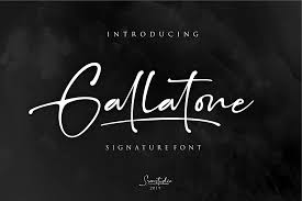To add this font on your ms word, go to control panel>fonts. Gallatone Signature 202098 Script Font Bundles Signature Fonts Signature Fonts