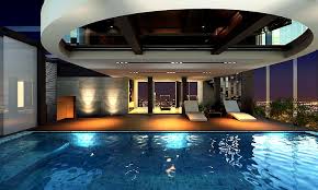This apartment has a private pool, a garden, barbecue facilities, free wifi and free private parking. Rooftop Swimming Pool 3d Model
