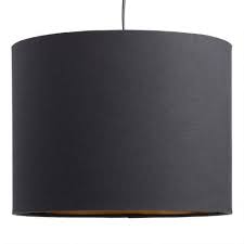 9 high x 6 3/4 wide. Black Linen Drum Table Lamp Shade World Market