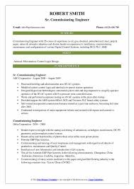 .installation, testing and commissioning of installations installed, tested and successfully organisational details since march 2015 dorsch qatar senior electrical engineer project: Commissioning Engineer Resume Samples Qwikresume