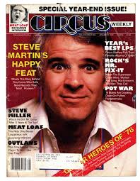 Circus Magazine January 2 1979 Steve Martin Steve Miller Meatloaf Outlaws  Van Halen