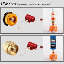 These cylinders aren't dot approved for refilling. Buy Camping Stove Burners Propane Refill Adapter Gas Tank Shifter Lpg Saver 1lb Small Propane Tank Butane Canister Nozzle Input En417 Lindal Valve Screw Gas Cartridge Output Cylinder Outdoor Backpack 3pcs Online In