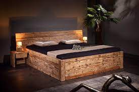 Betten mit stauraum für die aufbewahrung deiner dinge schaffen mehr platz im schlafzimmer. Sprenger Mobel Stauraum Bett Alpina Tanne Altholz Mobel Letz Ihr Online Shop