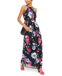 Inc International Concepts Inc Floral Print Halter Maxi Dress Created For Macy S Reviews Dresses Women Macy S Halter Maxi Dresses Review Dresses Dresses