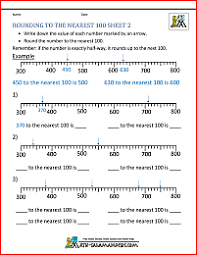 This worksheet is great for practising rounding to the nearest 100; Rounding To The Nearest 100 Worksheets