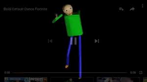 On july 25th, 2017, fortnite was released in early access.2 in the game, the default emote dance move resembled turk's from scrubs (shown. Baldi Doing Fortnite Dances Gif Free V Bucks Generator Unlimited