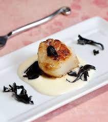Coquilles Saint Jacques A La Creme D Ail Doux Et Trompettes De La Mort Et Si C Etait Bon Coquille Saint Jacques Trompette De La Mort Alimentation