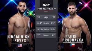 Single fight dood hdusman vs. Jiri Prochazka Vs Dominick Reyes Full Fight Ufc Fight Night 186 Youtube
